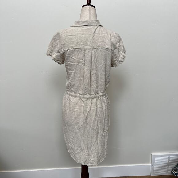 THREAD & SUPPLY Women's Short Sleeves Shirt Dress - Picture 2 of 7